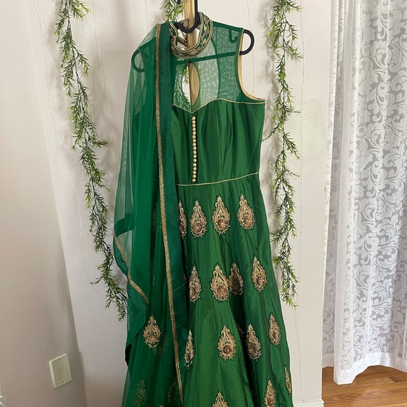 Indian silk lehngha gown for sale. - Picture 1 of 3